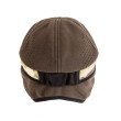 WB cap with ear cover, brown + multicam