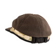 WB cap with ear cover, brown + multicam